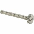 Bsc Preferred Knurled-Head Thumb Screw Slotted Stainless Steel Low-Profile 5/16-18 Thread 3 Long 91746A796